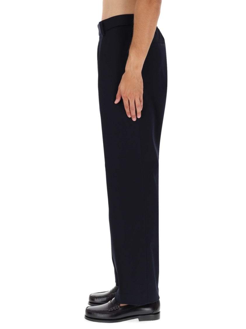 Boss Tailored High-Waisted Blue Trousers
