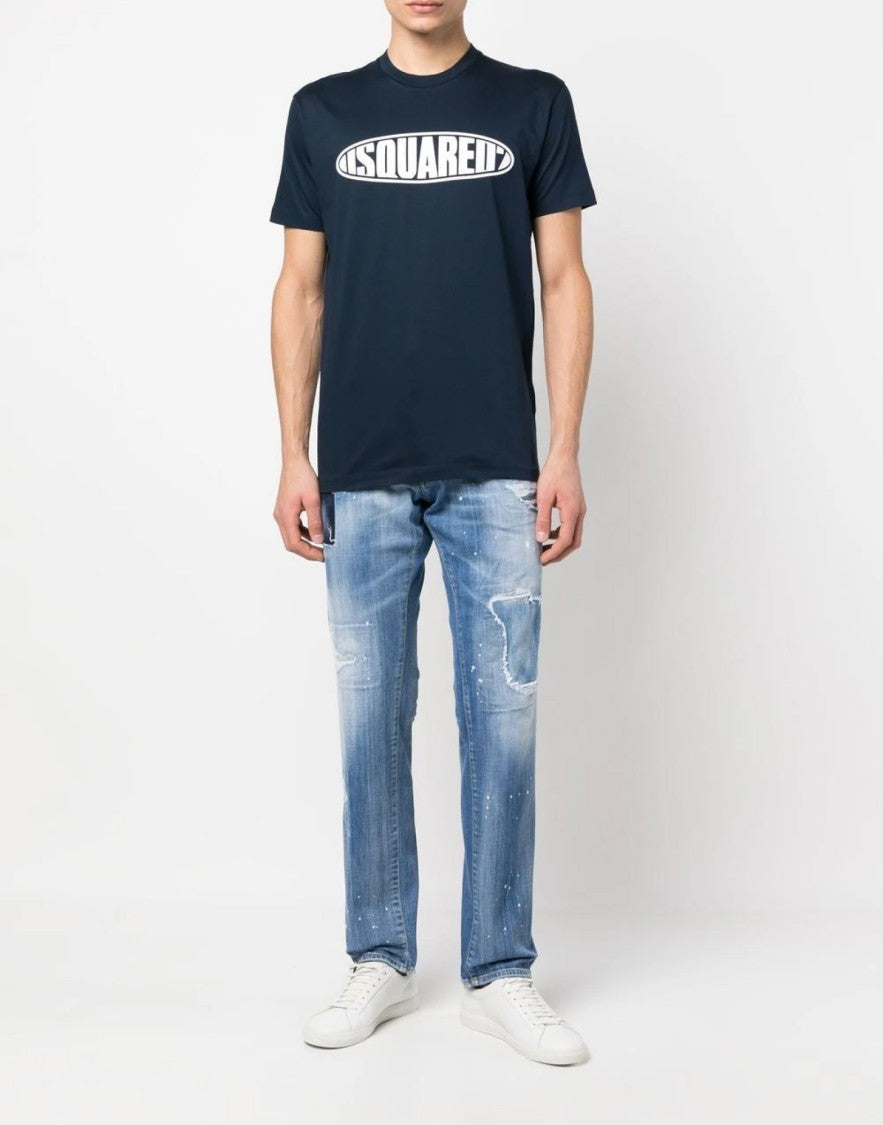 Dsquared2 Surf Board Logo T-Shirt