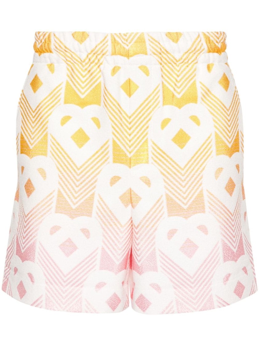 Casablanca Terrycloth-Effect Shorts