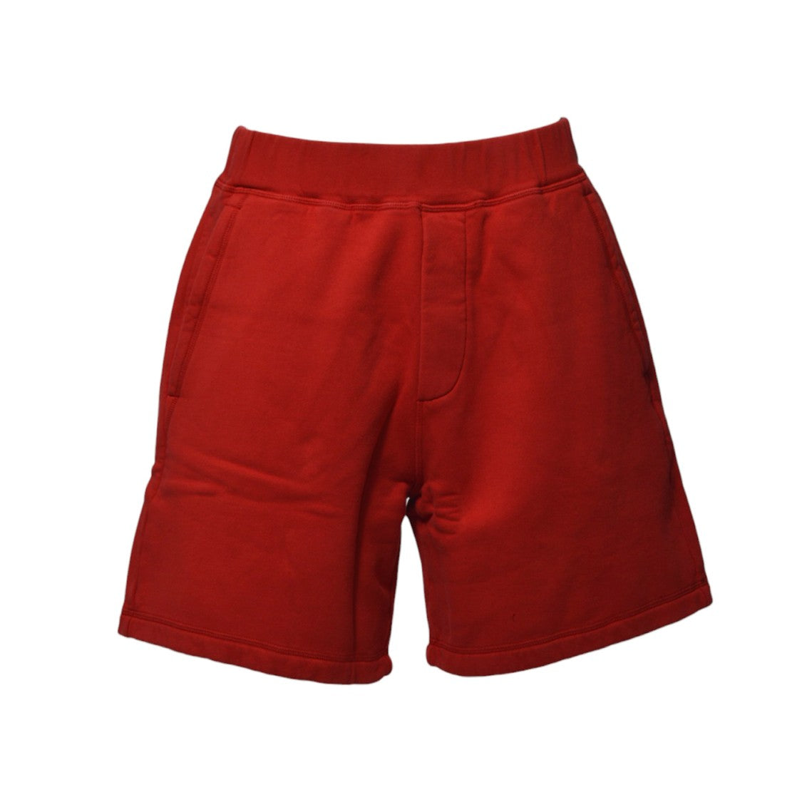 Dsquared2 Relaxed Fit Cotton Shorts With Subtle Logo Detail