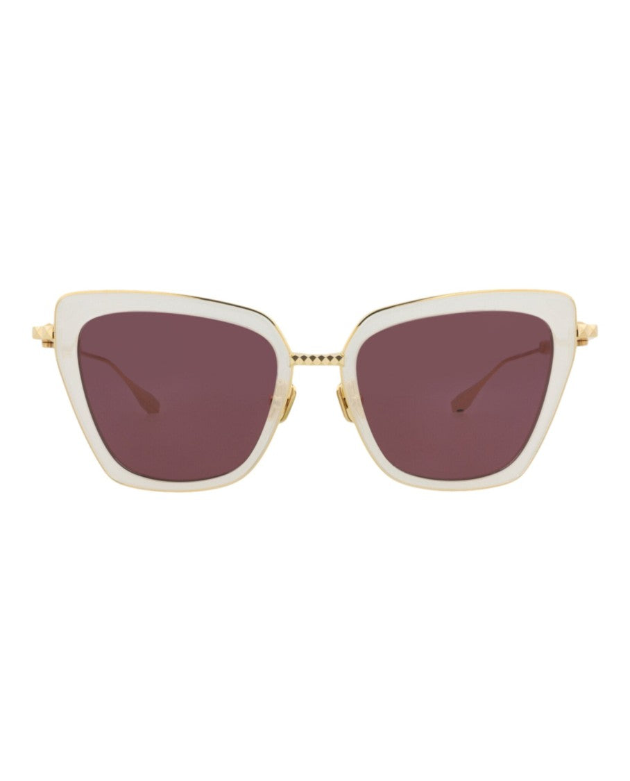 Valentino Cat Eye-Frame Acetate And Metal Sunglasses With Studded Accents
