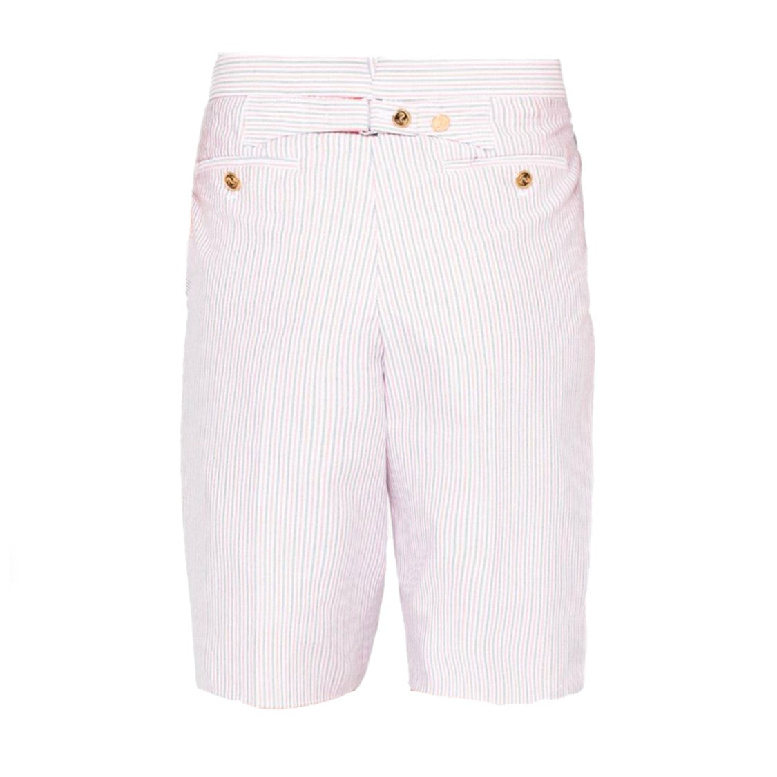 Thom Browne Multicolour Cotton Vertical Stripe Shorts