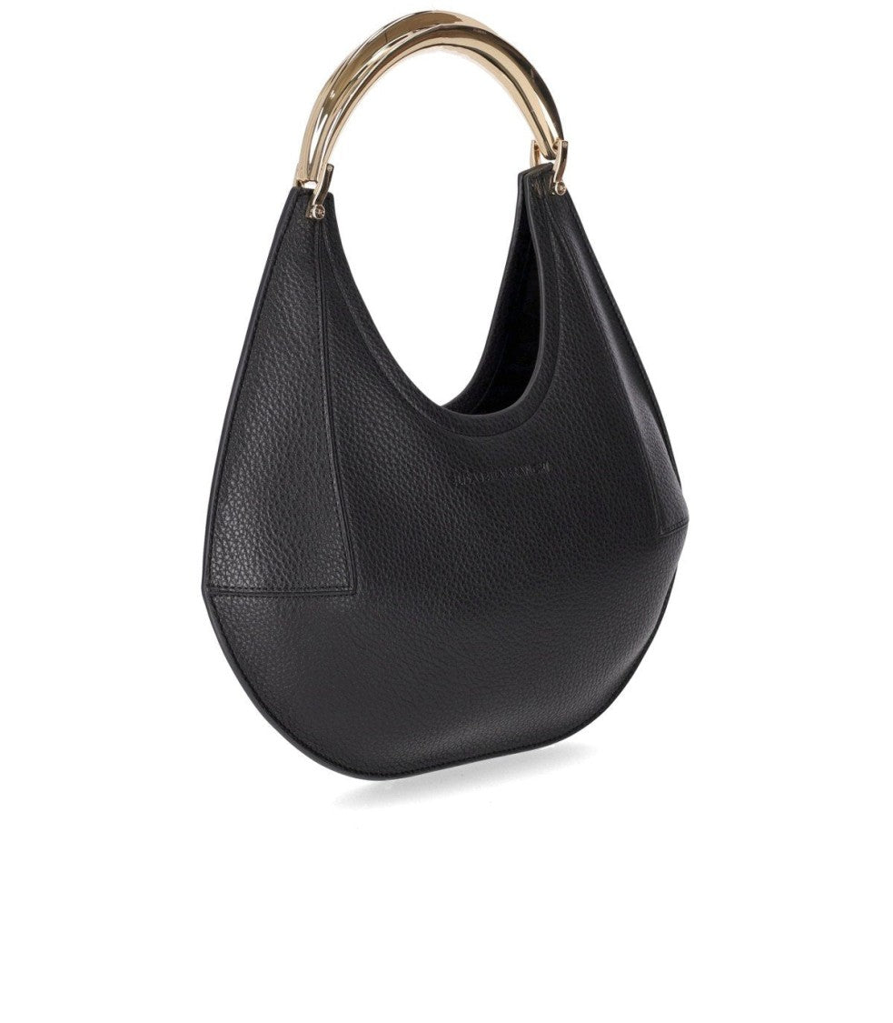 Elisabetta Franchi Black Shoulder Bag