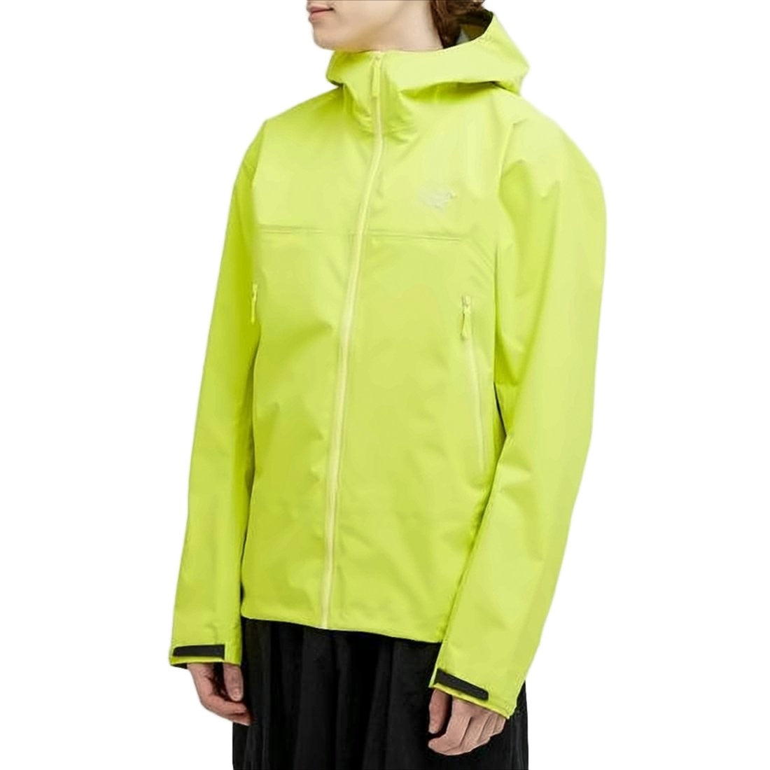 Arc'teryx Green Nylon Jacket With Fitted Hood