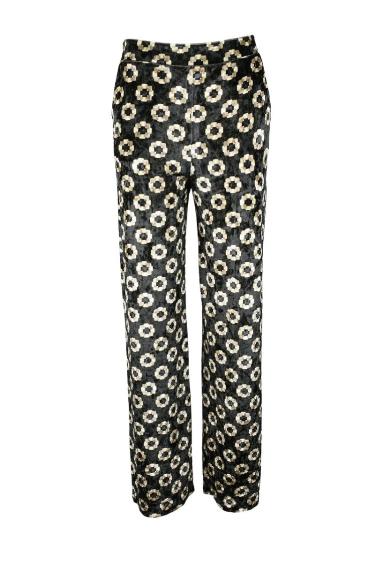 1-One Stretch Trousers - Beige/Green