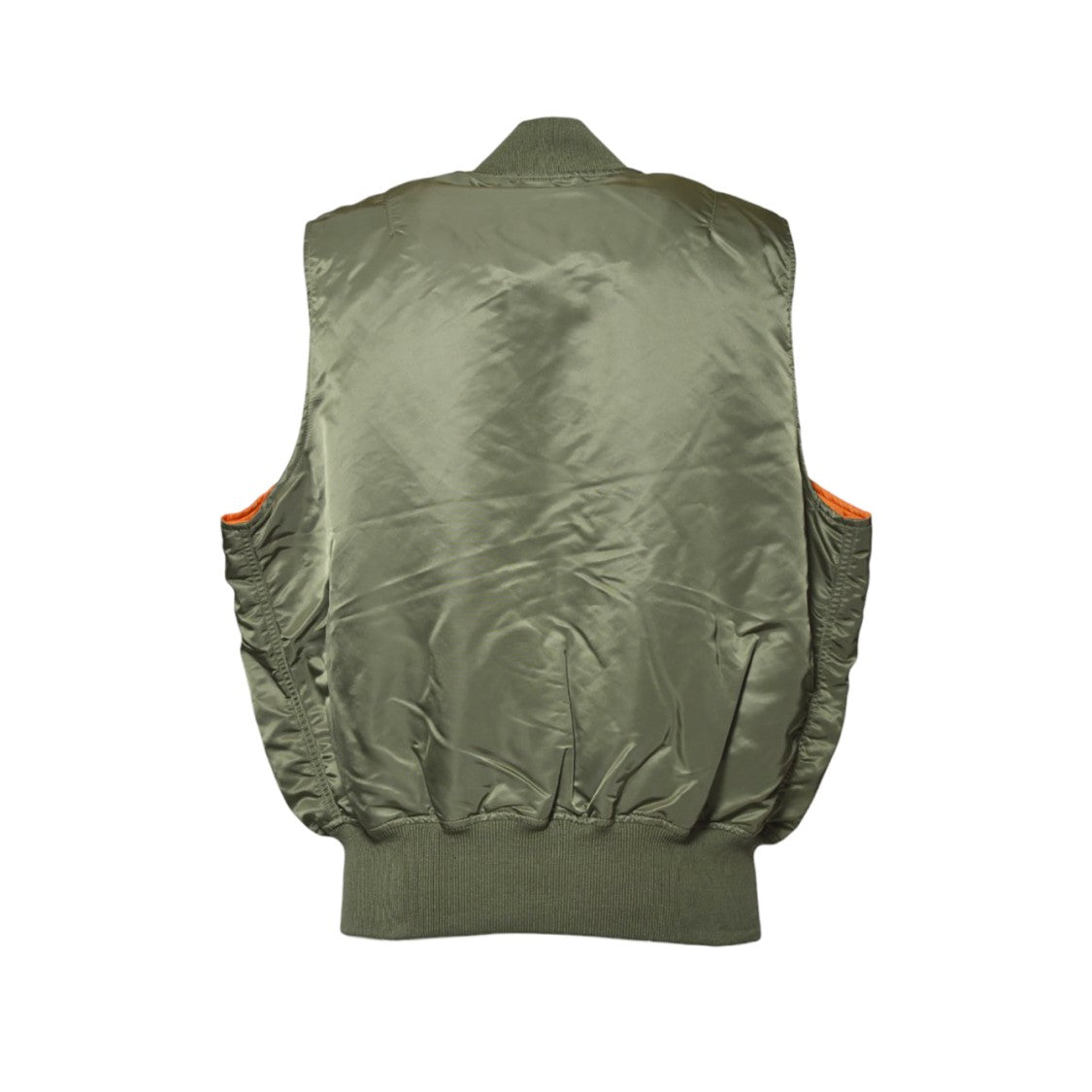 Alpha Industries Green Nylon Ma-1 Vest
