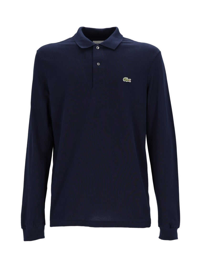 Lacoste Navy Blue Long Sleeve Polo Shirt