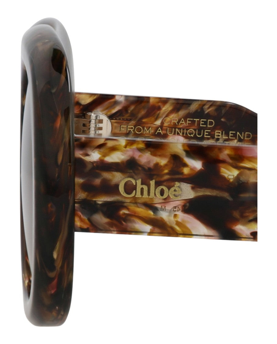 Chloé Sustainable Square-Frame Sunglasses With Tortoiseshell Design