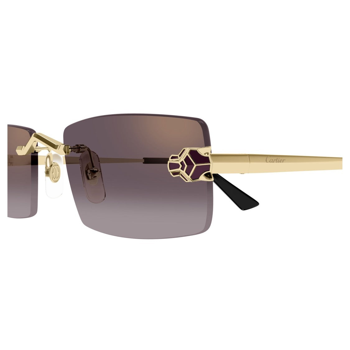Cartier Ct0598s Rimless Sunglasses