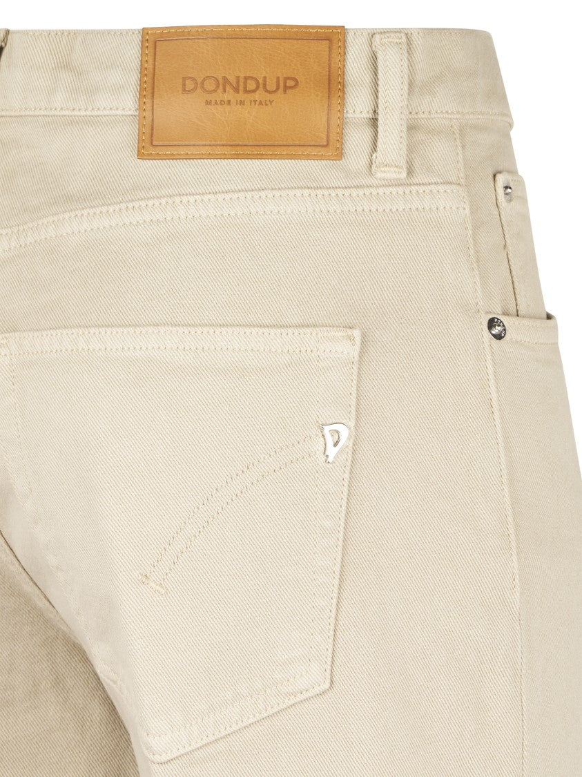 Dondup High-Waisted Wide-Leg Jeans With Five-Pocket Design