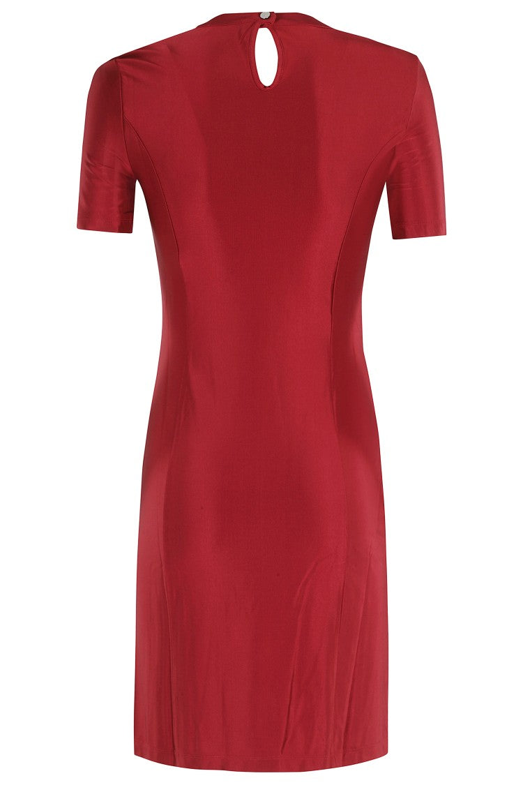 Rabanne Asymmetrical Hem Mini Dress