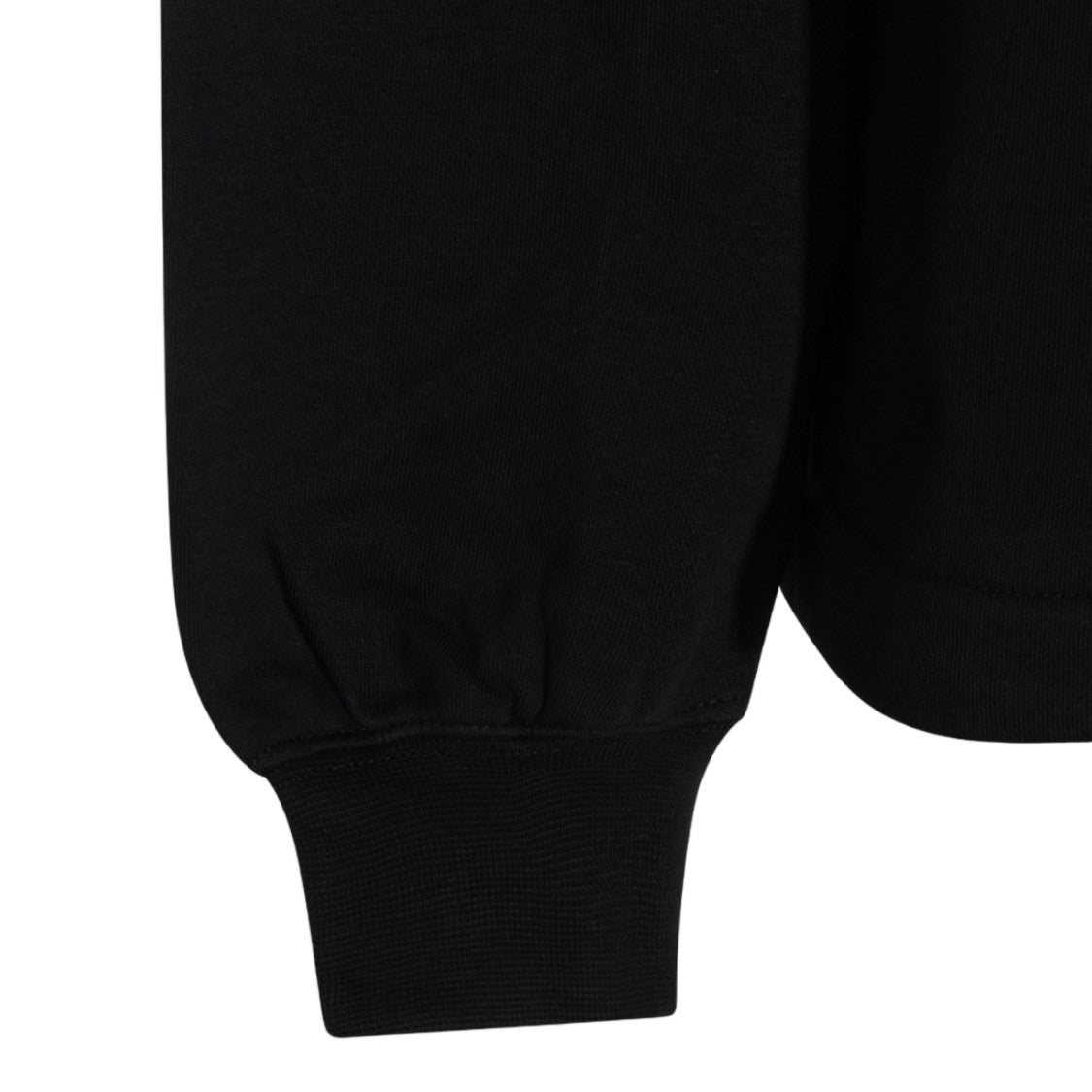 Thom Krom Half-Zip Sweater With Stand Collar And Gathered Detail