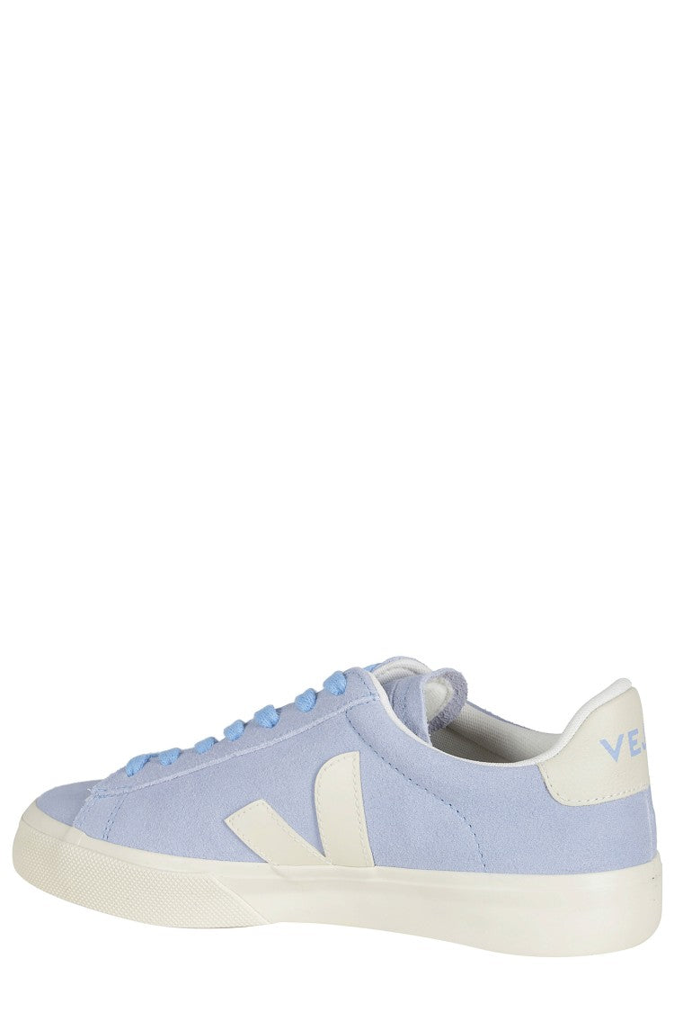 Veja Heavenly Campo Suede Side-Logo Leather Sneakers
