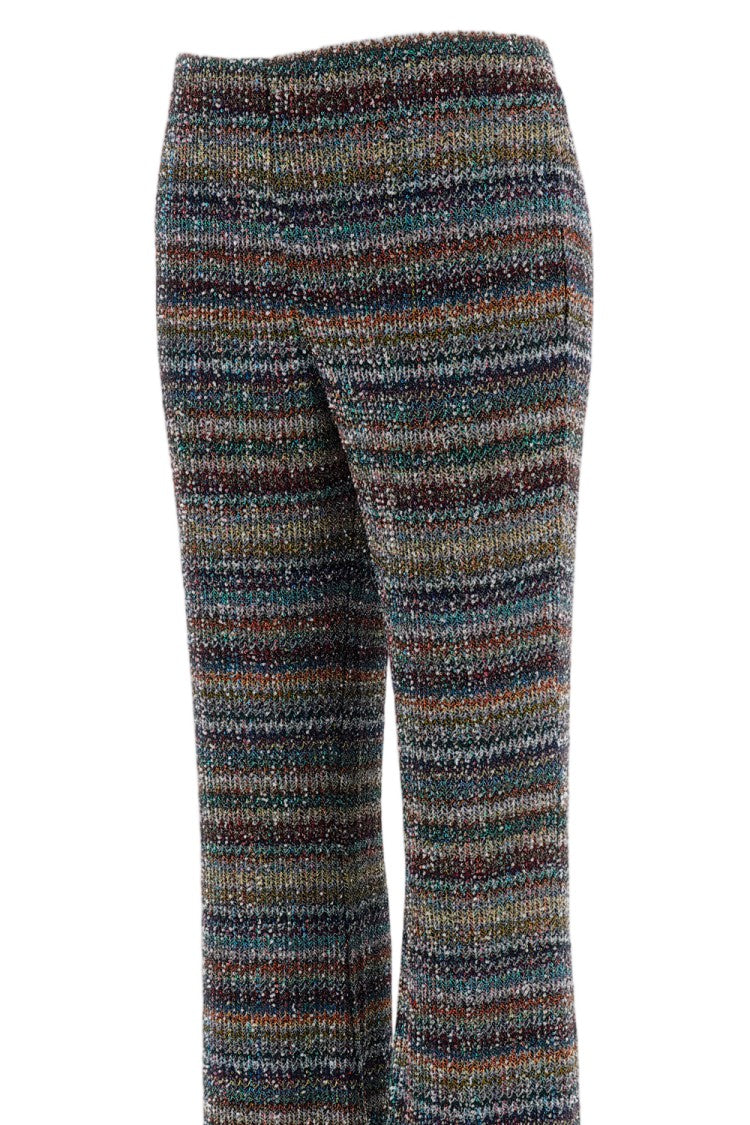 Missoni Multicolor Sequin Caperdoni Flared-Leg Pants