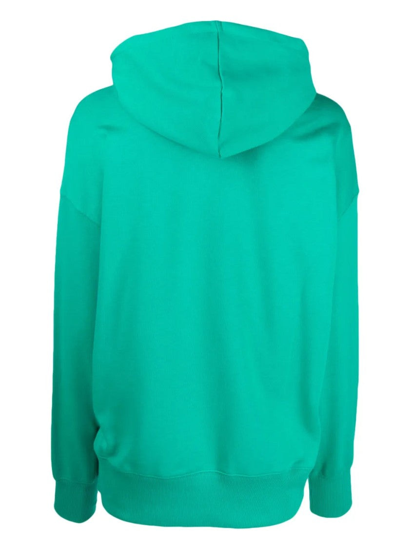 Msgm Relaxed-Fit Graphic Print Hoodie