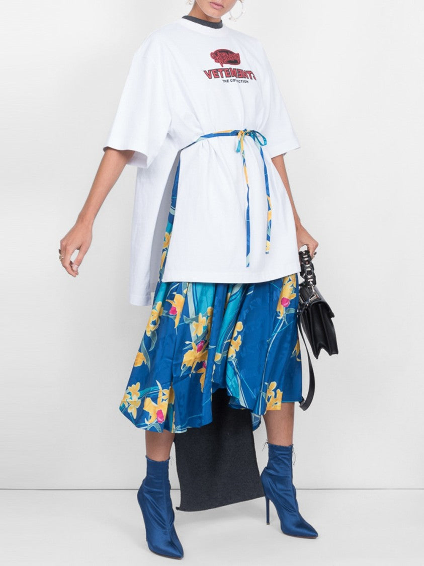 Vetements Naked Satin Hankle Boots