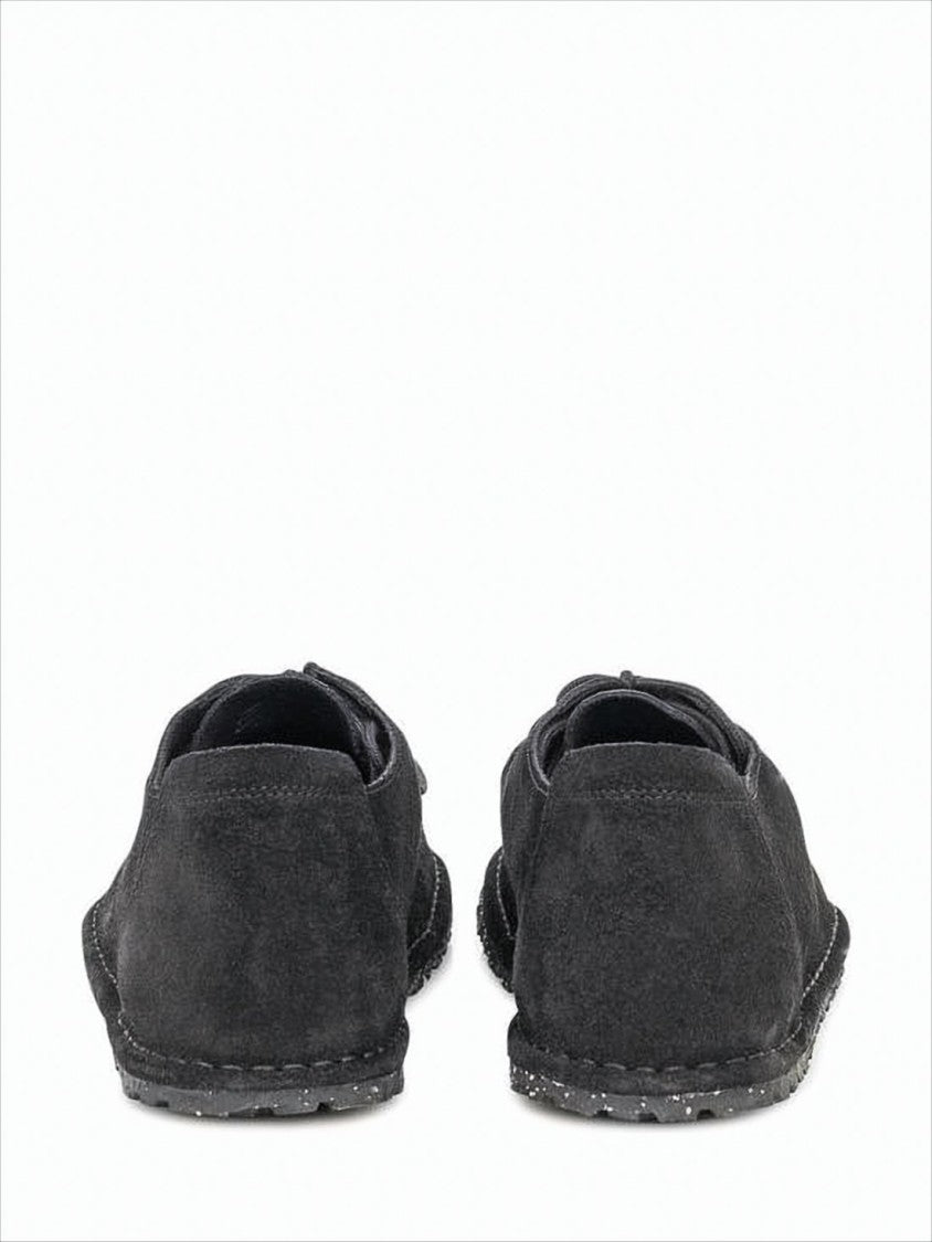 Birkenstock Moccasin-Inspired Suede Sneakers With Textured Rubber Sole