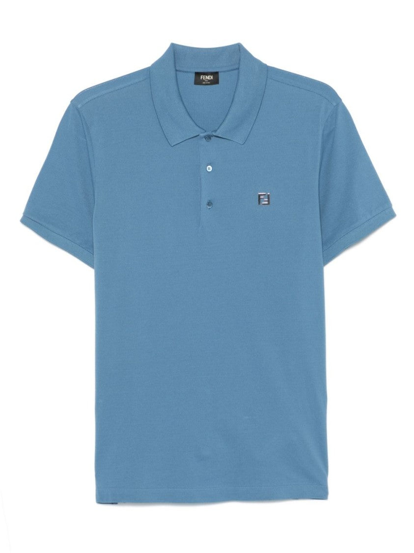 Fendi Piqué Polo Shirt