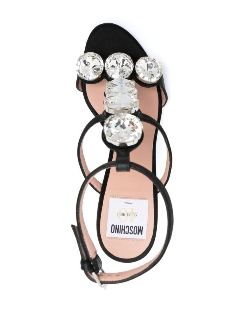 Moschino Almond Open Toe Sandals
