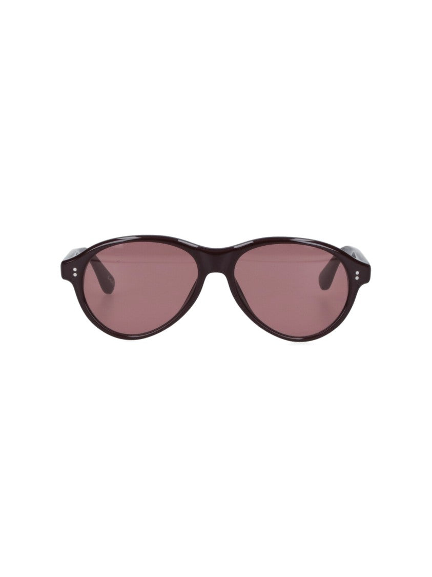 Chimi Contemporary Black Sunglasses With Smooth Frame And Tinted Lenses