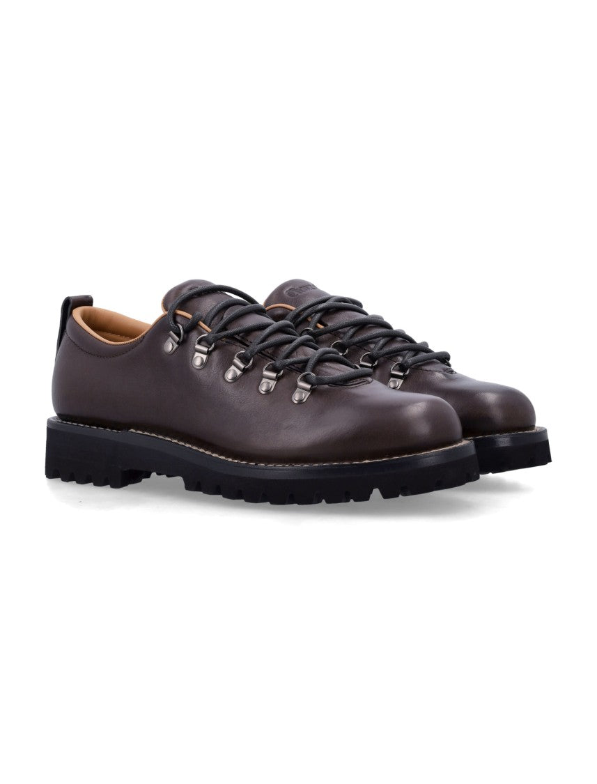 Church's Low-Profile Brown Leather Shoes With Rugged Sole