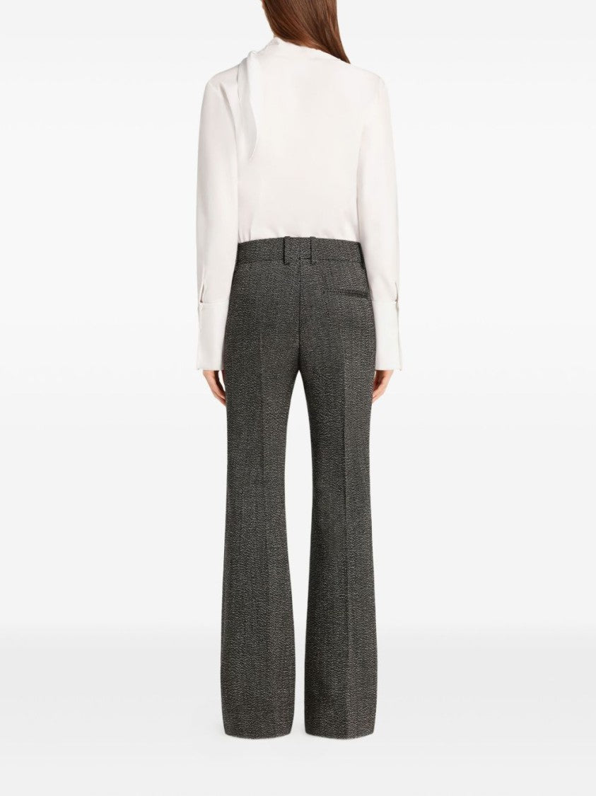 Courrèges White Asymmetric Design Long Sleeve Top