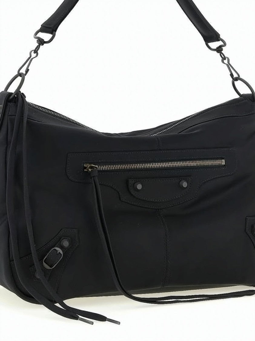 Balenciaga Elongated Tote Bag With Zippered Front Pocket