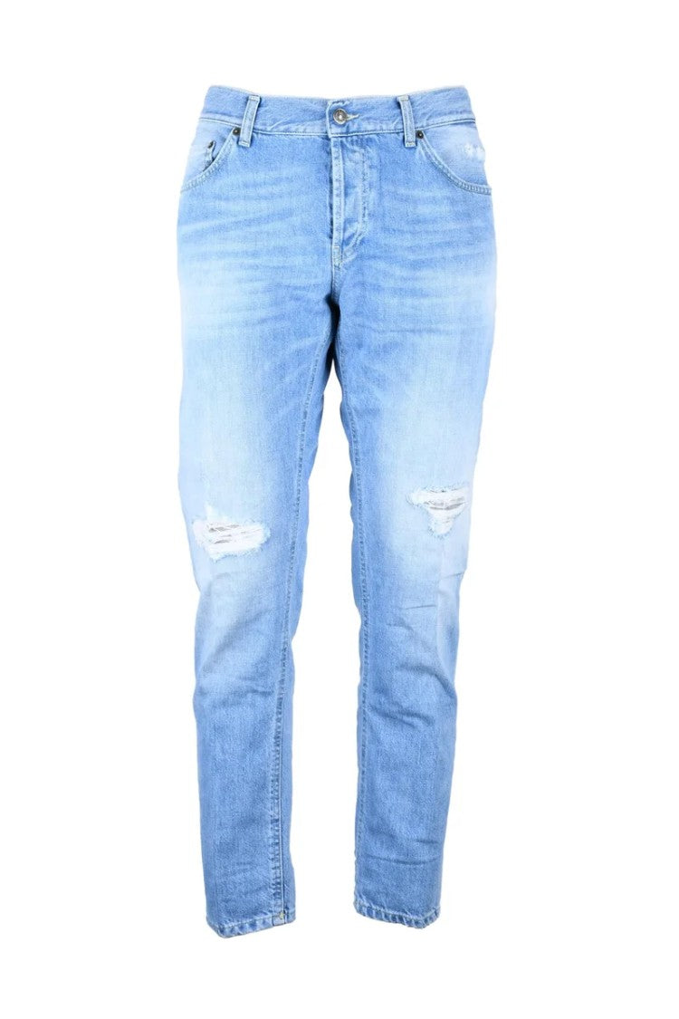 Dondup Mius Slim Fit Jeans - Light Blue