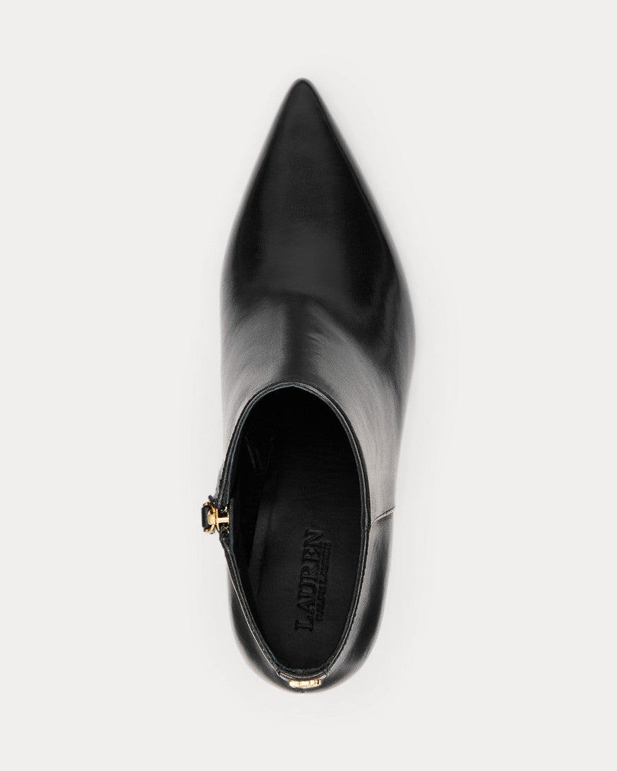 Lauren Ralph Lauren Pointed Toe Ankle Boot With Stiletto Heel