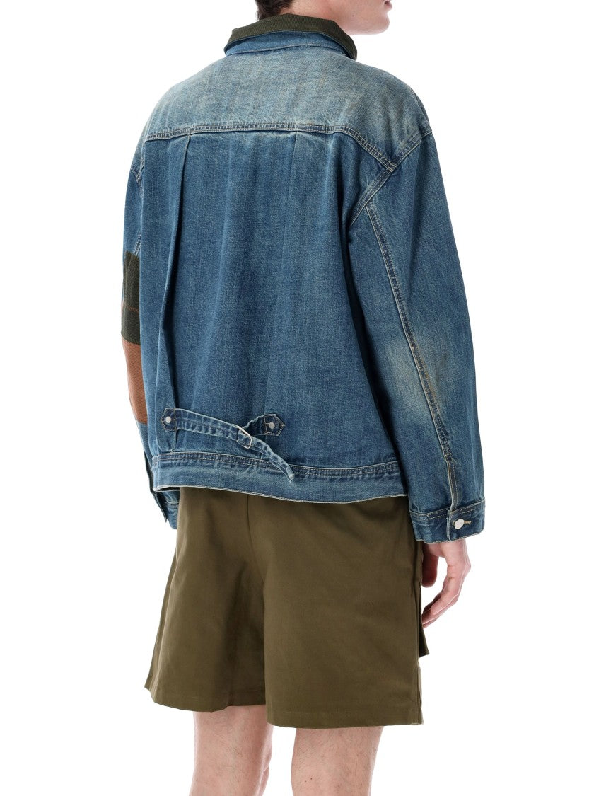 Found Patch Denim Jacket Patches Casual Jacket