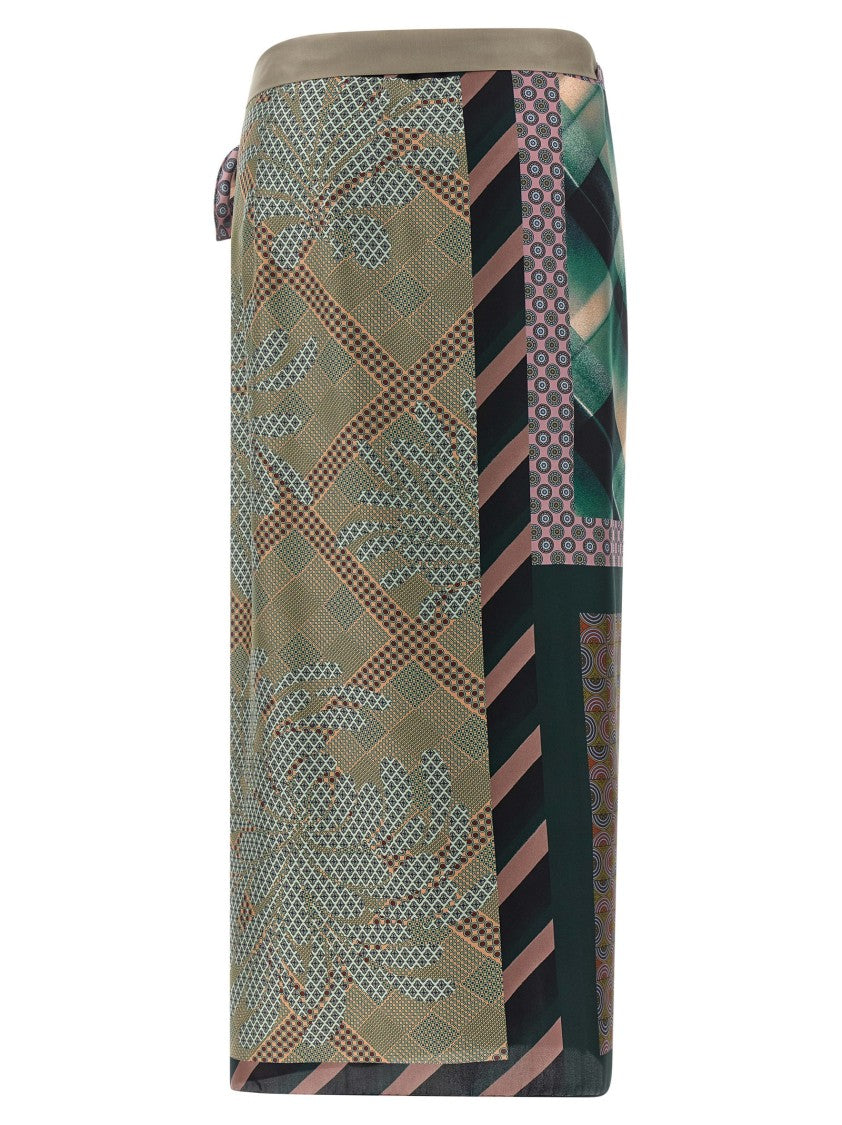 Dries Van Noten Scarfy' Skirt