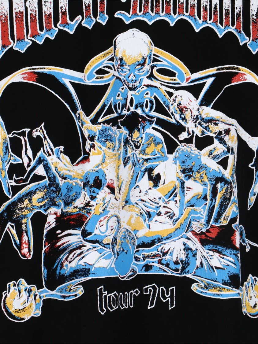 Junya Watanabe Black Sabbath' Graphic T-Shirt – Black