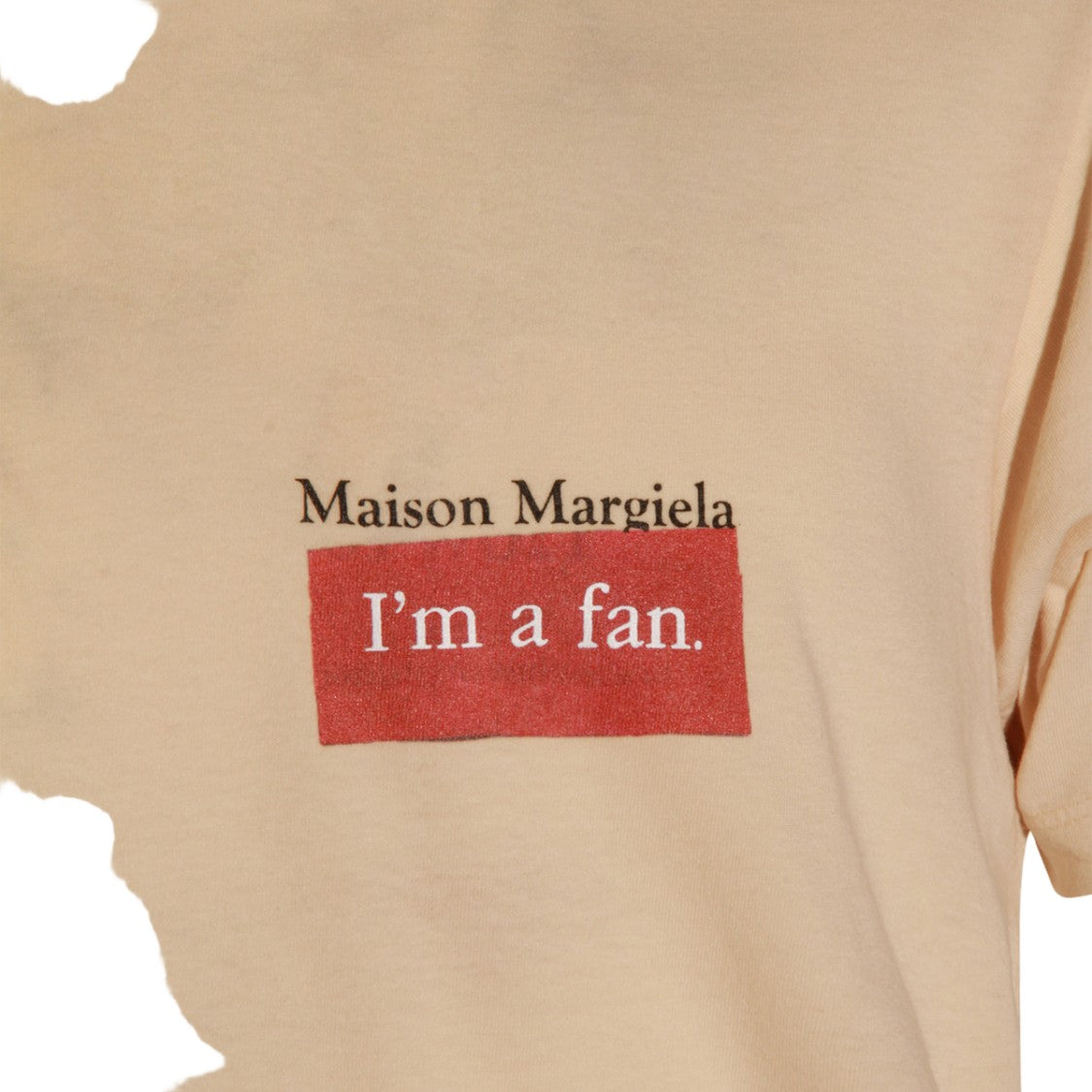 Maison Margiela Short-Sleeve T-Shirt With Classic Crew Neckline