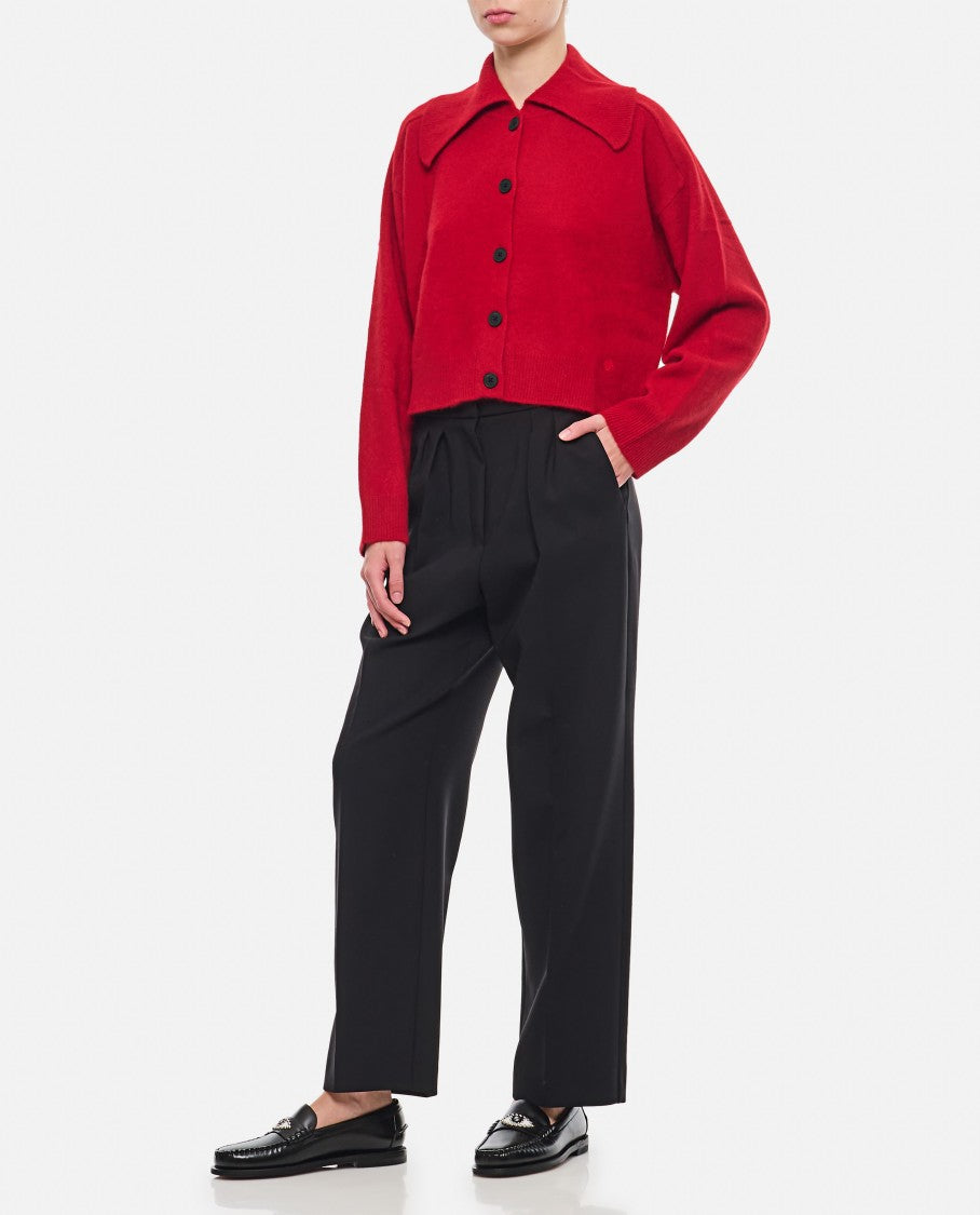 Max Mara Verbano Cropped Wool Pant