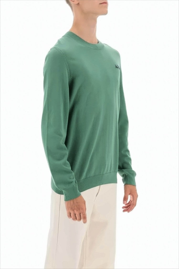A.P.C. Relaxed Fit Cotton Crewneck Sweater