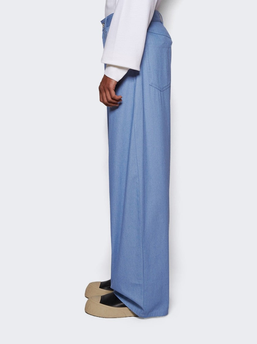 Marni Trousers Iris Blue