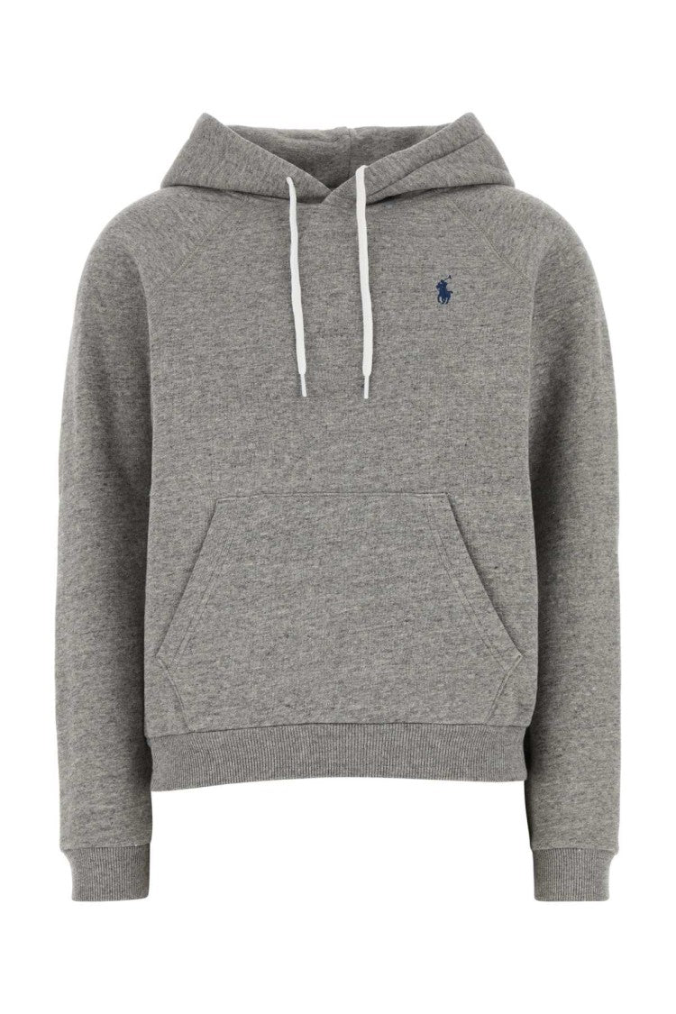 Polo Ralph Lauren Grey Cotton Blend Sweatshirt