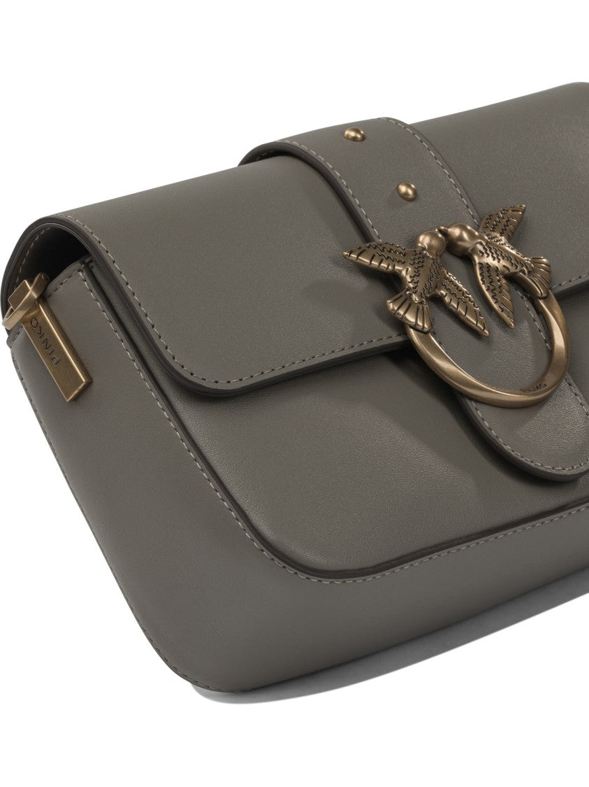 Pinko Calfskin Crossbody Bag