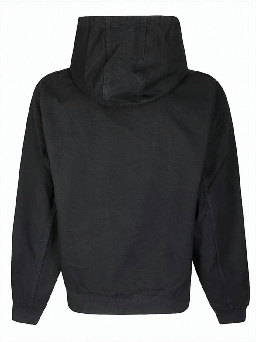 Carhartt Wip Reversible Black And Red Canvas Jacket