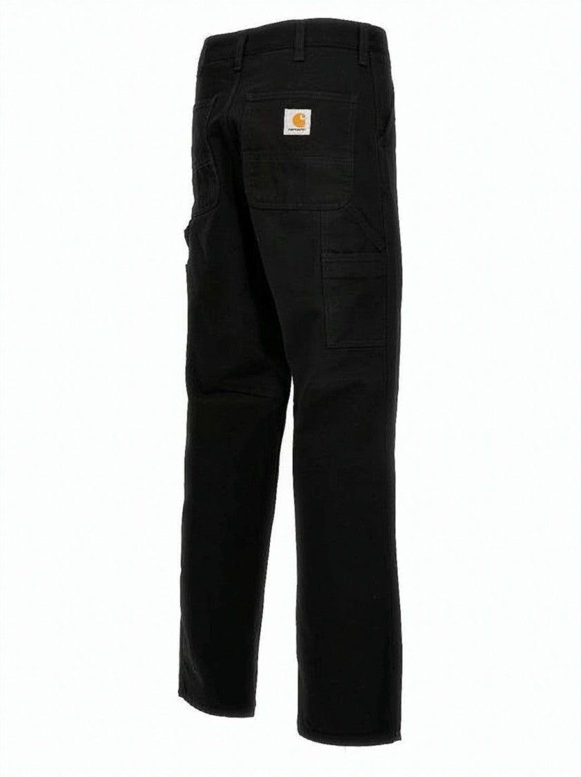 Carhartt Wip Canvas Utility Pants With Straight-Leg Tailoring