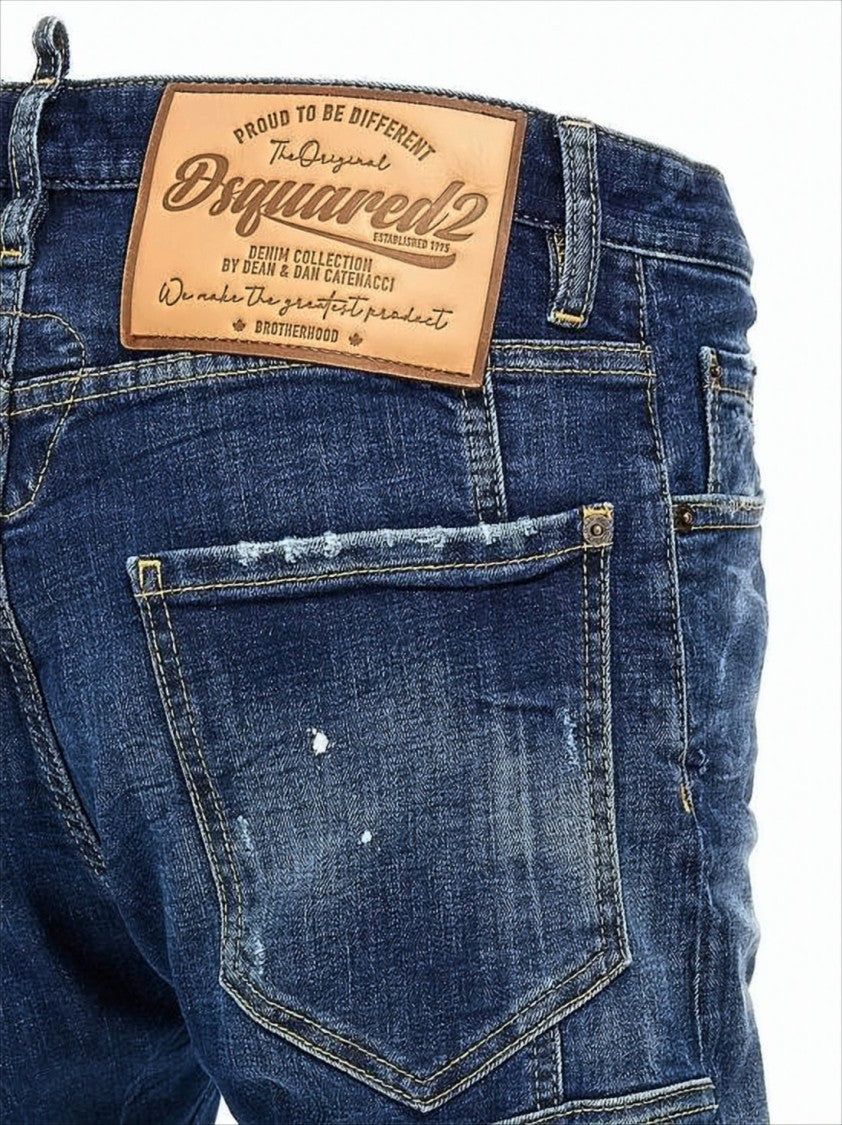 Dsquared2 Slim-Fit Distressed Denim Pants