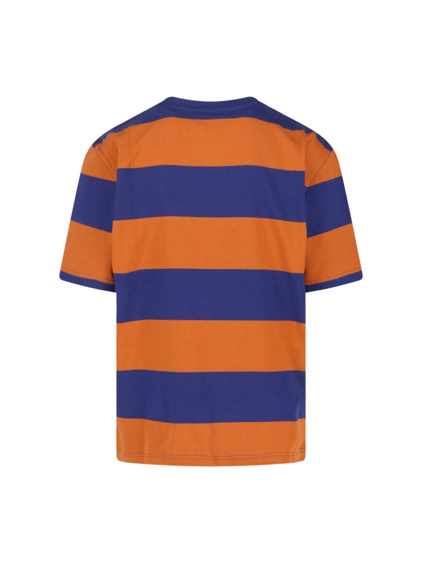 Marni Multicolour T-Shirts With Dynamic Patterns