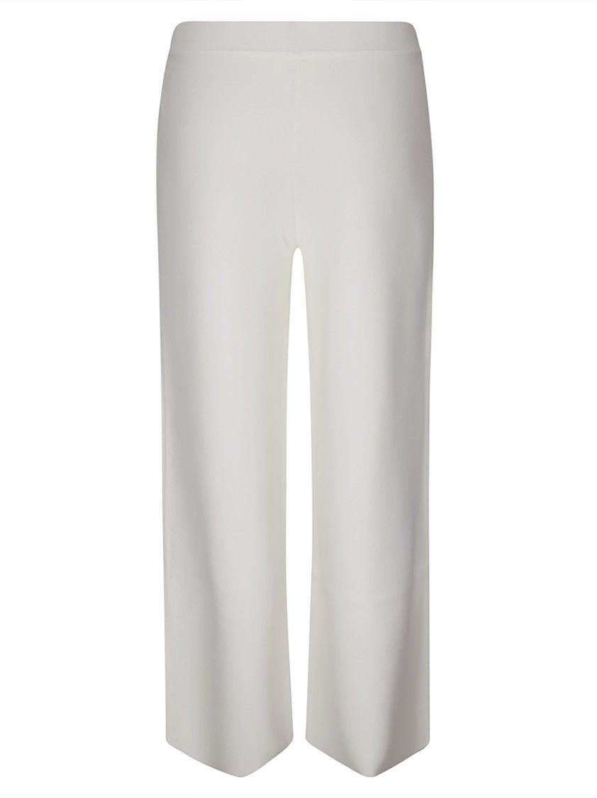 P.A.R.O.S.H. Wide-Leg Trousers In Stretch Fabric