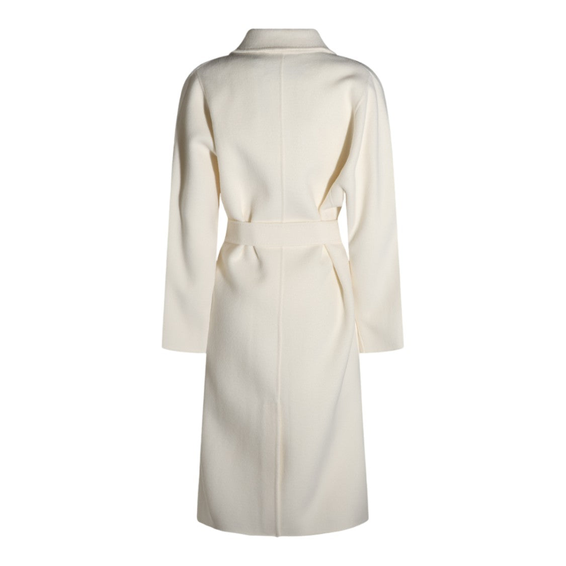 Elisabetta Franchi Long Self-Tie Belt Tailored Coat