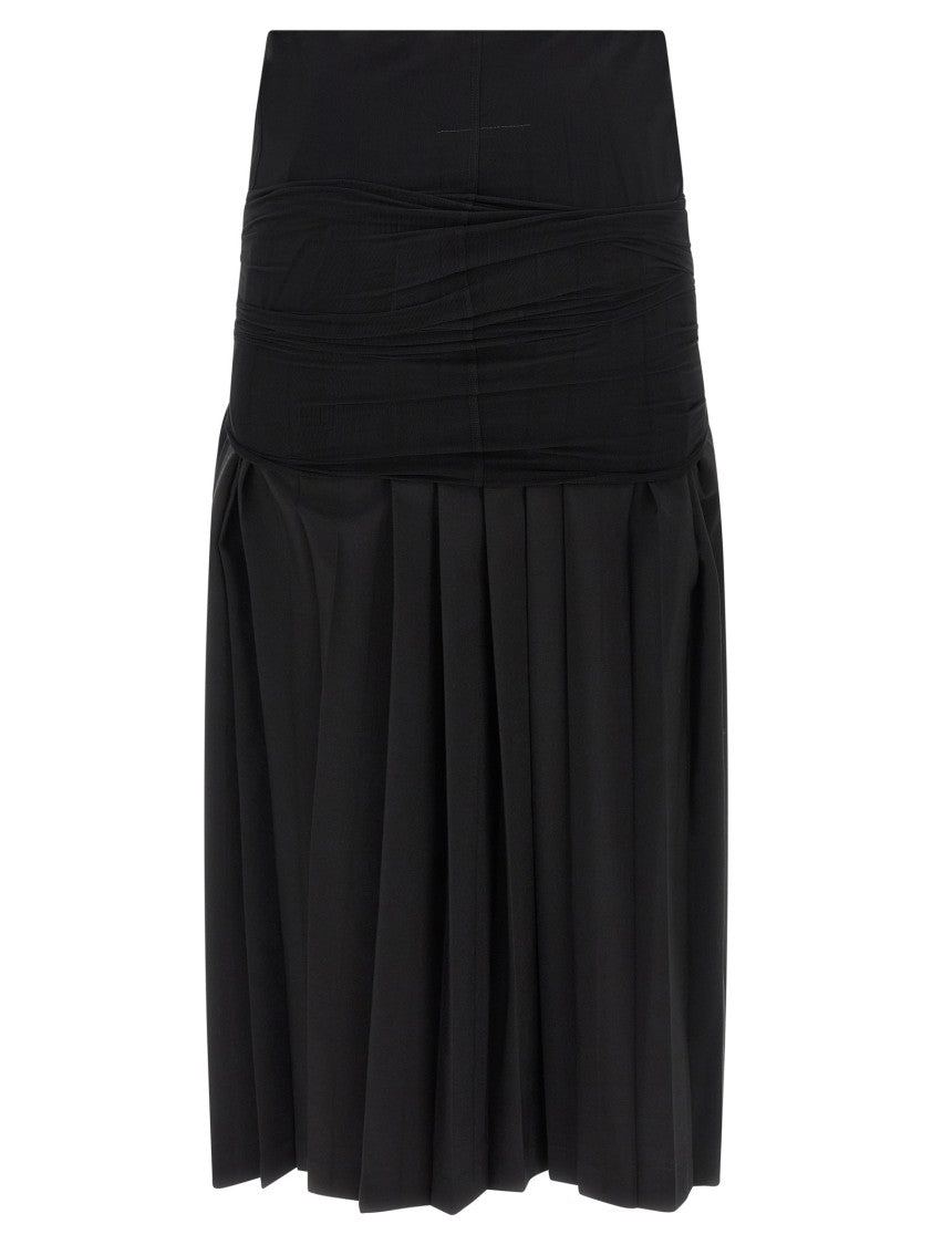 Mm6 By Maison Margiela Double Layer Skirt