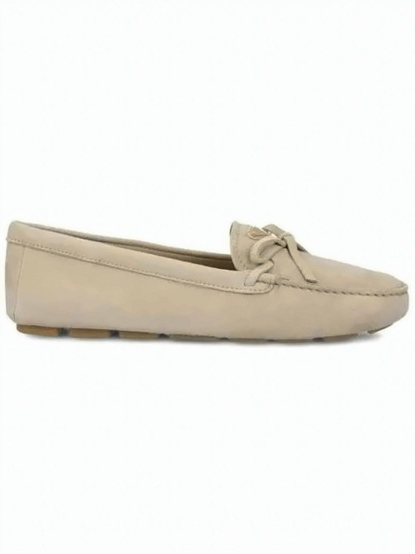 Prada Minimalist Goatskin And Suede Loafer