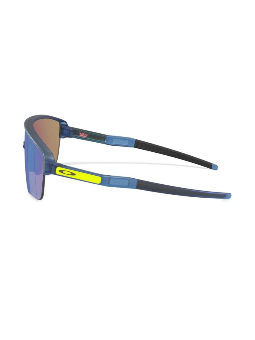 Oakley Semi-Rimless Blue Sunglasses With Prizm™ Lenses