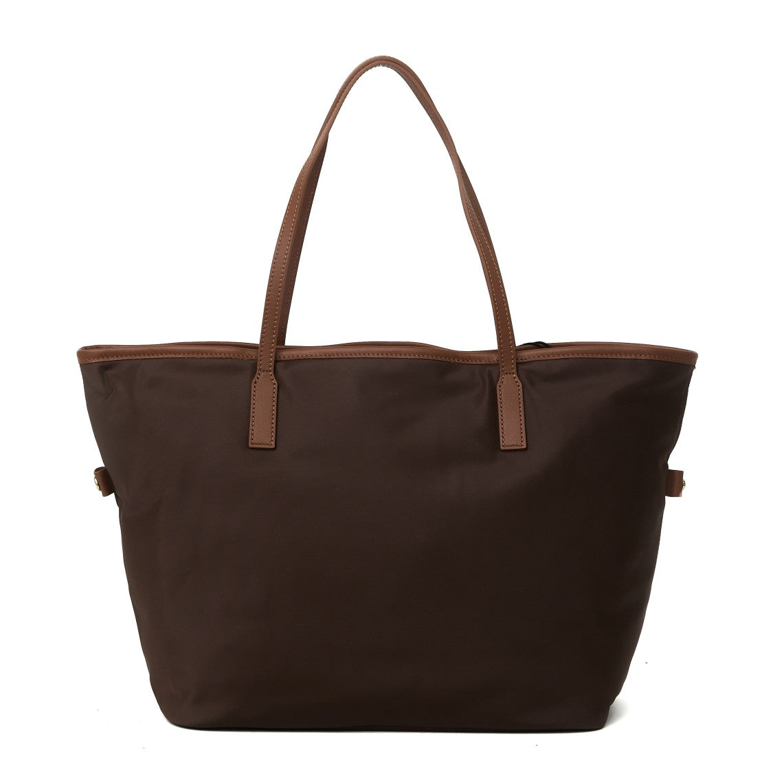 Mc2 Saint Barth Brown City Bag Soft-Structured Nylon Tote Bag