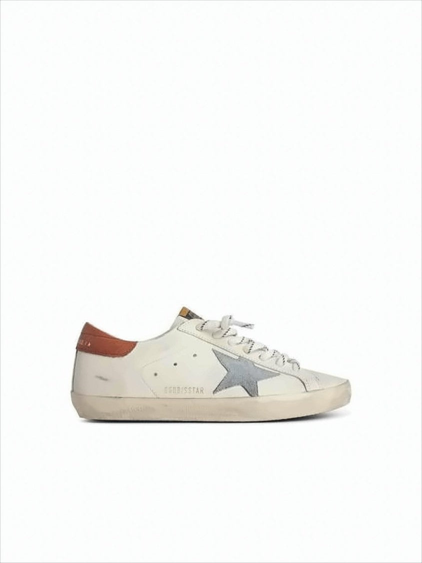 Golden Goose Distressed Low-Top Leather Sneakers