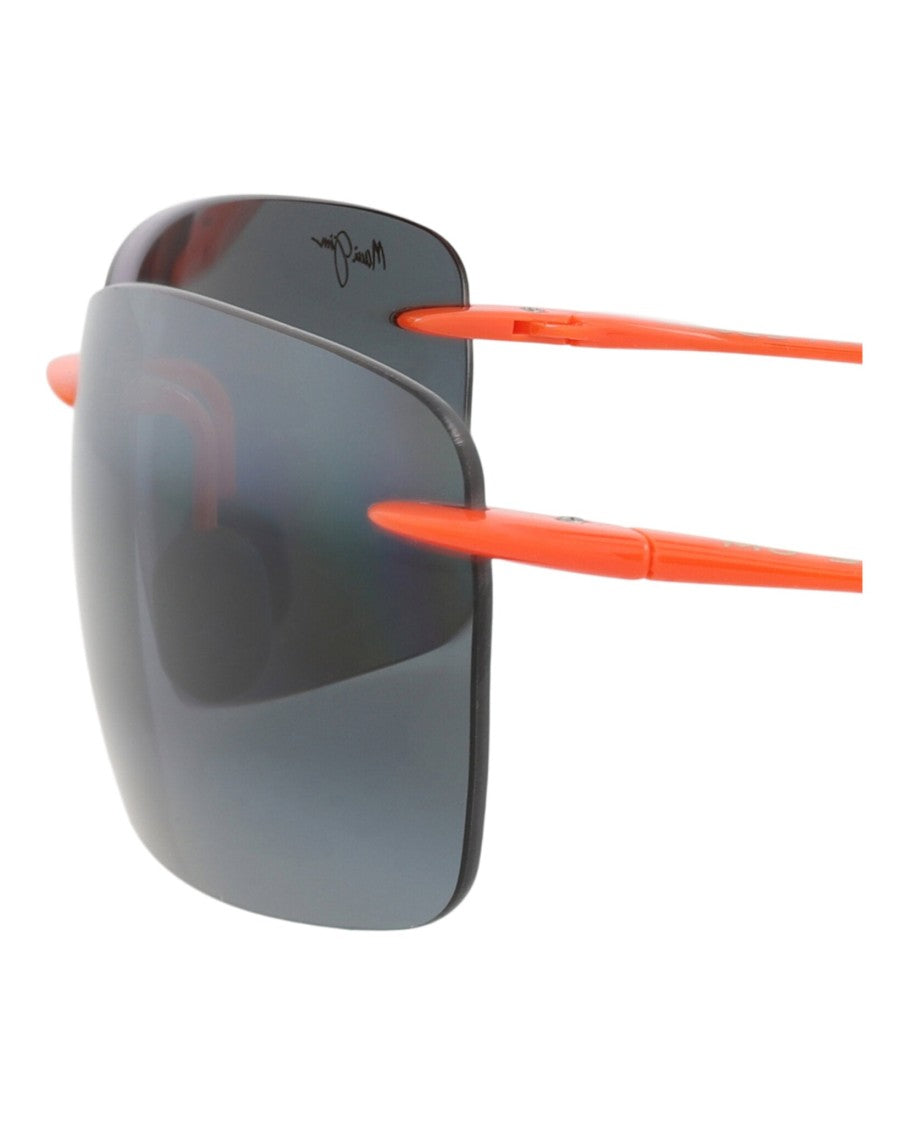 Maui Jim Shield-Frame Nylon Sunglasses